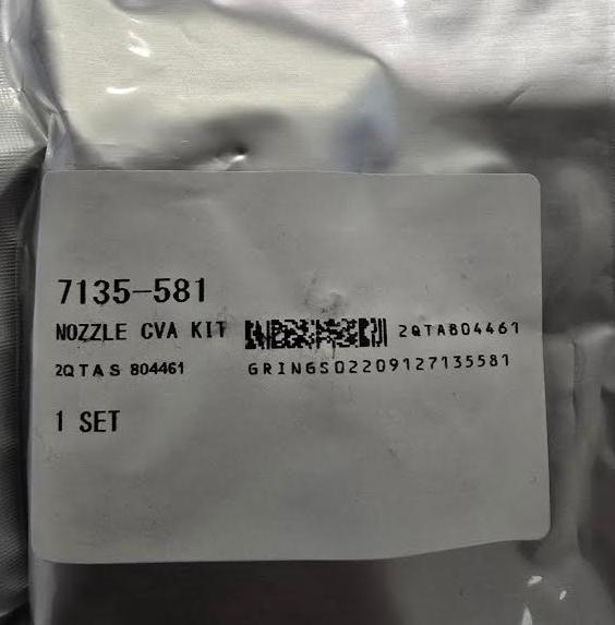 NOZZLE VCA KIT 7135-581